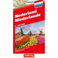 NIEDERLANDE STRASSENKARTE 1:200 000^ Straßenkarten|Straßenkarten