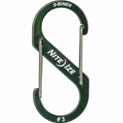 Nite Ize S-BINER ALUMINUM DUAL CARABINER - Karabiner^ Schlüsselanhänger|Kletterzubehör