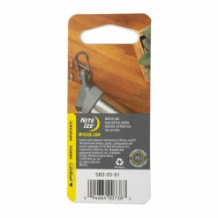 Nite Ize S-BINER STAHL - Karabiner^ Schlüsselanhänger|Kletterzubehör