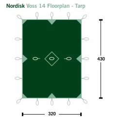 Nordisk VOSS 14 SI TARP - Tarp^ Tarps