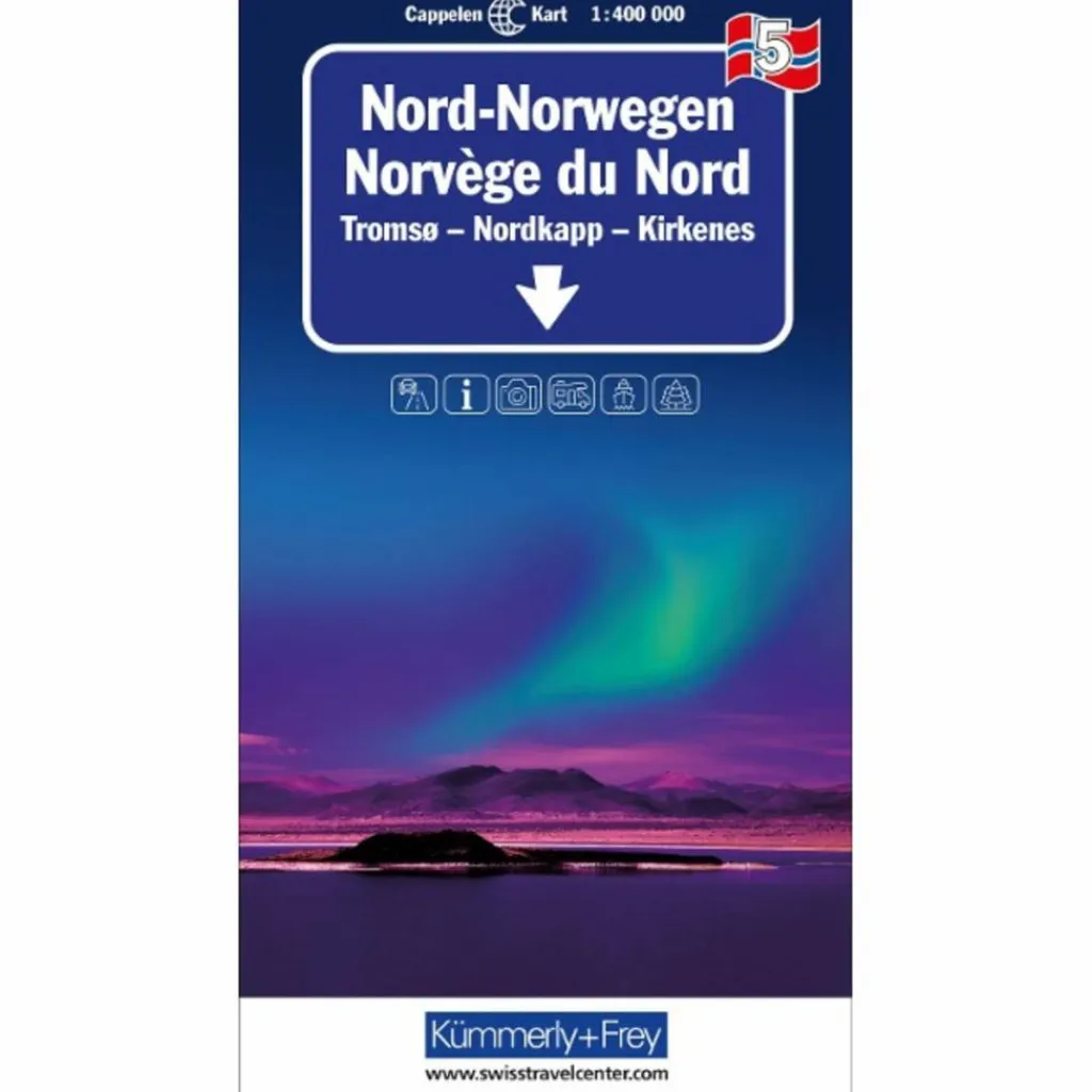 Straßenkarten|Straßenkarten*NORD-NORWEGEN NR. 05 REGIONALKARTE NORWEGEN 1:400 000 - Straßenkarte