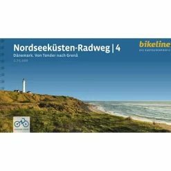 NORDSEEKÜSTEN-RADWEG. 1:75000 TEIL 4 - Radwanderführer^ Radwanderführer Und Mountainbikeführer