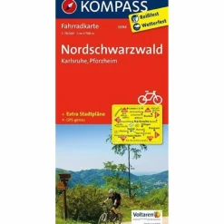 Fahrradkarten|Fahrradkarten*NÖRDLICHER SCHWARZWALD - KARLSRUHE - PFORZHEIM - Fahrradkarte