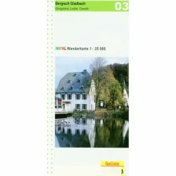 NRW WANDERKARTE 03 BERGISCH-GLADBACH, KÖNIGSFORST, LINDLAR - Wanderkarte^ Wanderkarten Und Winterkarten|Wanderkarten Und Winterkarten