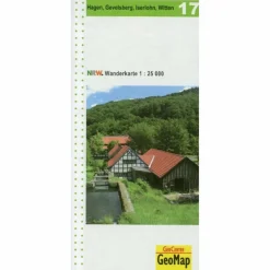 NRW-WANDERKARTE 17 HAGEN, GEVELSBERG 1:25.000^ Wanderkarten Und Winterkarten|Wanderkarten Und Winterkarten