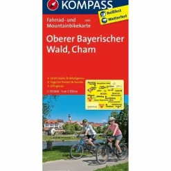 Fahrradkarten|Fahrradkarten*OBERER BAYERISCHER WALD - CHAM 1 : 70 00 - Fahrradkarte