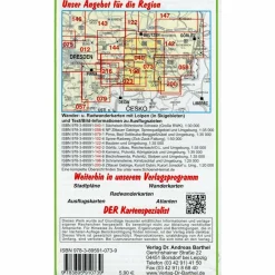 OBERLAUSITZER BERGLAND UND NATIONALPARK - Wanderkarte^ Fahrradkarten|Wanderkarten Und Winterkarten