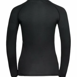 Damen Odlo Funktionsunterwäsche|Shirts Und Tops*ACTIVE F-DRY LIGHT BL TOP CREW NECK L/S Damen - Funktionsunterwäsche