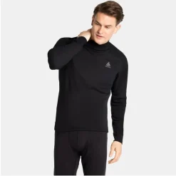 Odlo ACTIVE WARM BL TOP TURTLE NECK L/S Herren - Funktionsshirt^Herren Funktionsunterwäsche