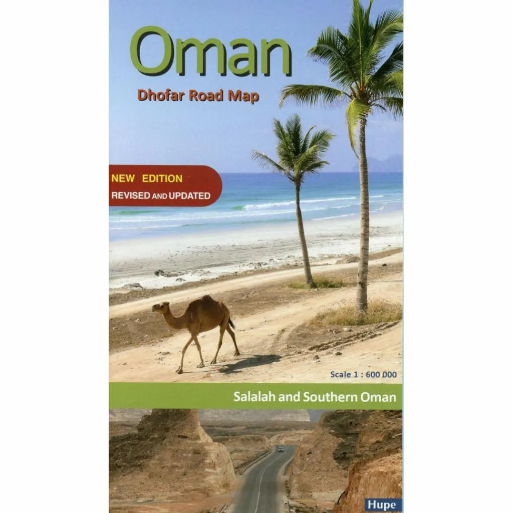 Straßenkarten|Straßenkarten*OMAN: DHOFAR ROAD MAP - Straßenkarte