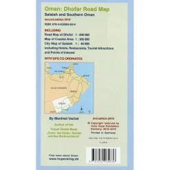 Straßenkarten|Straßenkarten*OMAN: DHOFAR ROAD MAP - Straßenkarte