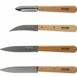 Opinel Feststehende Messer|Campingtöpfe Und Campinggeschirr*LES ESSENTIELS KÜCHENMESSER-SET, 4-TEILIG - Küchenmesser