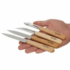 Opinel Feststehende Messer|Campingtöpfe Und Campinggeschirr*LES ESSENTIELS KÜCHENMESSER-SET, 4-TEILIG - Küchenmesser