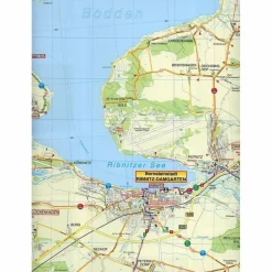 OSTSEEBAD GRAAL-MÜRITZ, RIBNITZ-DAMGARTE - Wanderkarte^ Fahrradkarten|Wanderkarten Und Winterkarten