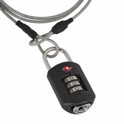 Pacsafe PROSAFE 1000 COMBINATION LOCK WITH STEEL CABLE - Gepäcksicherung^ Sicherheitsausrüstung