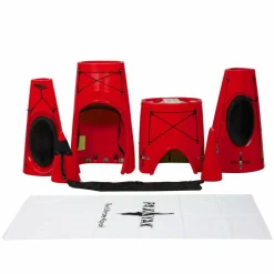 Pakayak Kajaks*BLUEFIN 142 CHILI (RED) - Kajak