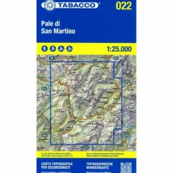 Wanderkarten Und Winterkarten|Wanderkarten Und Winterkarten*PALE DI SAN MARTINO 1:25 000 - Wanderkarte