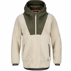 Passenger Clothing BEAUMONT RECYCLED SHERPA HOODED FLEECE 2.0 Damen - Fleecepullover^Damen Pullover Und Fleecepullover