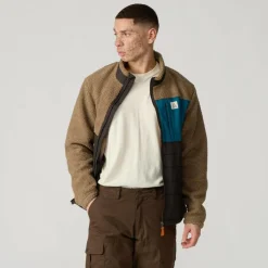 Passenger Clothing BORN EXPLORER RECYCLED POLAR-LINED SHERPA FLEECE Herren - Fleecejacke^Herren Pullover Und Fleecepullover|Outdoorjacken