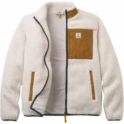 Passenger Clothing TREKKER 2.0 RECYCLED DEEP-PILE SHERPA FLEECE Herren - Fleecejacke^Herren Pullover Und Fleecepullover|Outdoorjacken