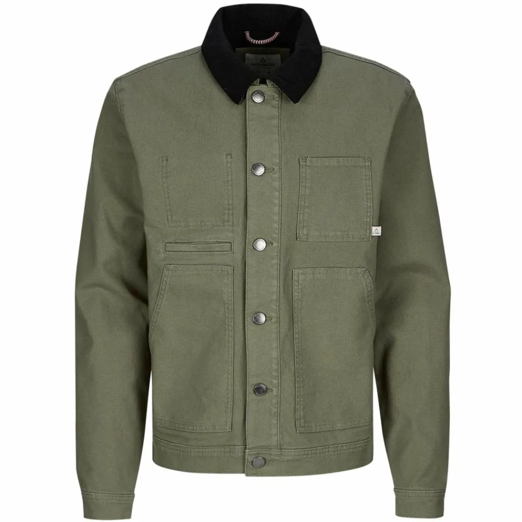 Herren Passenger Clothing Outdoorjacken*VANTAGE LINED ORGANIC COTTON CANVAS JACKET Herren - Übergangsjacke