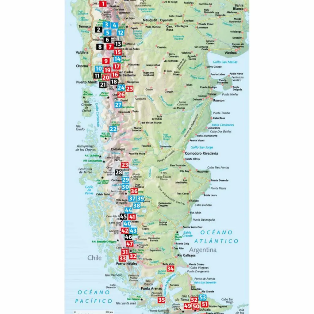 PATAGONIEN - Wanderführer^ Wanderführer