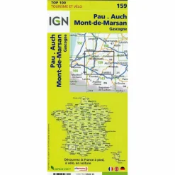 Wanderkarten Und Winterkarten|Wanderkarten Und Winterkarten*PAU.AUCH.MONT-DE-MARSAN 1:100 000 - Wanderkarte