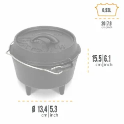 Petromax FEUERTOPF FT1 - Kochtopf^ Campingtöpfe Und Campinggeschirr