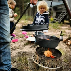 Petromax Campingtöpfe Und Campinggeschirr*FEUERTOPF FT9 PLANER BODEN - Kochtopf