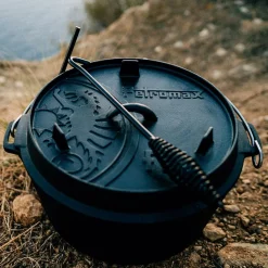 Petromax Campingtöpfe Und Campinggeschirr*FEUERTOPF FT9 PLANER BODEN - Kochtopf