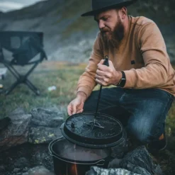 Petromax Campingtöpfe Und Campinggeschirr*FEUERTOPF FT9 PLANER BODEN - Kochtopf