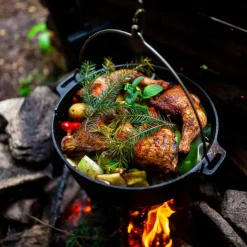 Petromax Campingtöpfe Und Campinggeschirr*FEUERTOPF FT6 PLANER BODEN - Kochtopf