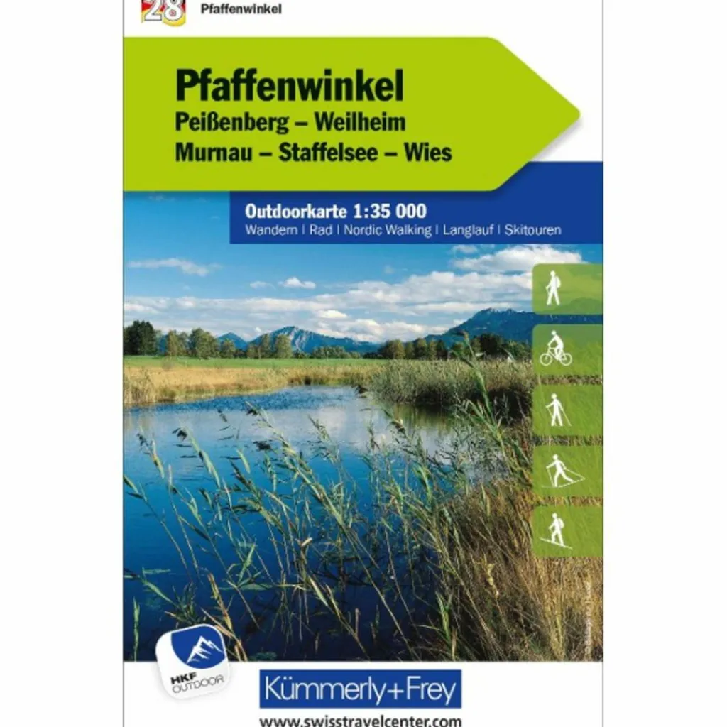 Fahrradkarten|Wanderkarten Und Winterkarten*PFAFFENWINKEL NR. 28 OUTDOORKARTE DEUTSCHLAND 1:35 000 - Karte