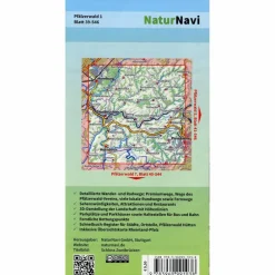 Wanderkarten Und Winterkarten|Wanderkarten Und Winterkarten*PFÄLZERWALD 1. BLATT 39-546, 1 : 25 000 - Wanderkarte