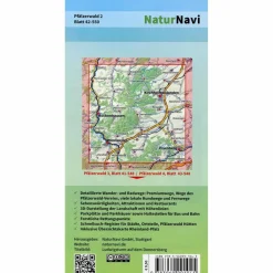 PFÄLZERWALD 2. BLATT 42-550, 1 : 25 000 - Wanderkarte^ Wanderkarten Und Winterkarten|Wanderkarten Und Winterkarten