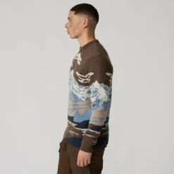 Picture Organic Clothing GIBOW KNIT SWEATER Herren - Wollpullover^Herren Pullover Und Fleecepullover