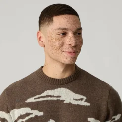 Picture Organic Clothing GIBOW KNIT SWEATER Herren - Wollpullover^Herren Pullover Und Fleecepullover