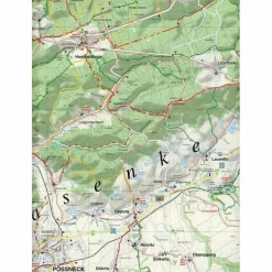 Fahrradkarten|Wanderkarten Und Winterkarten*PÖßNECK, NEUSTADT AN DER ORLA UND UMGEBU - Wanderkarte