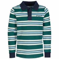 Kinder POLARN O. PYRET Kinder T-Shirts*ARON TOPS L/S STRIPED Kinder - Langarmshirt