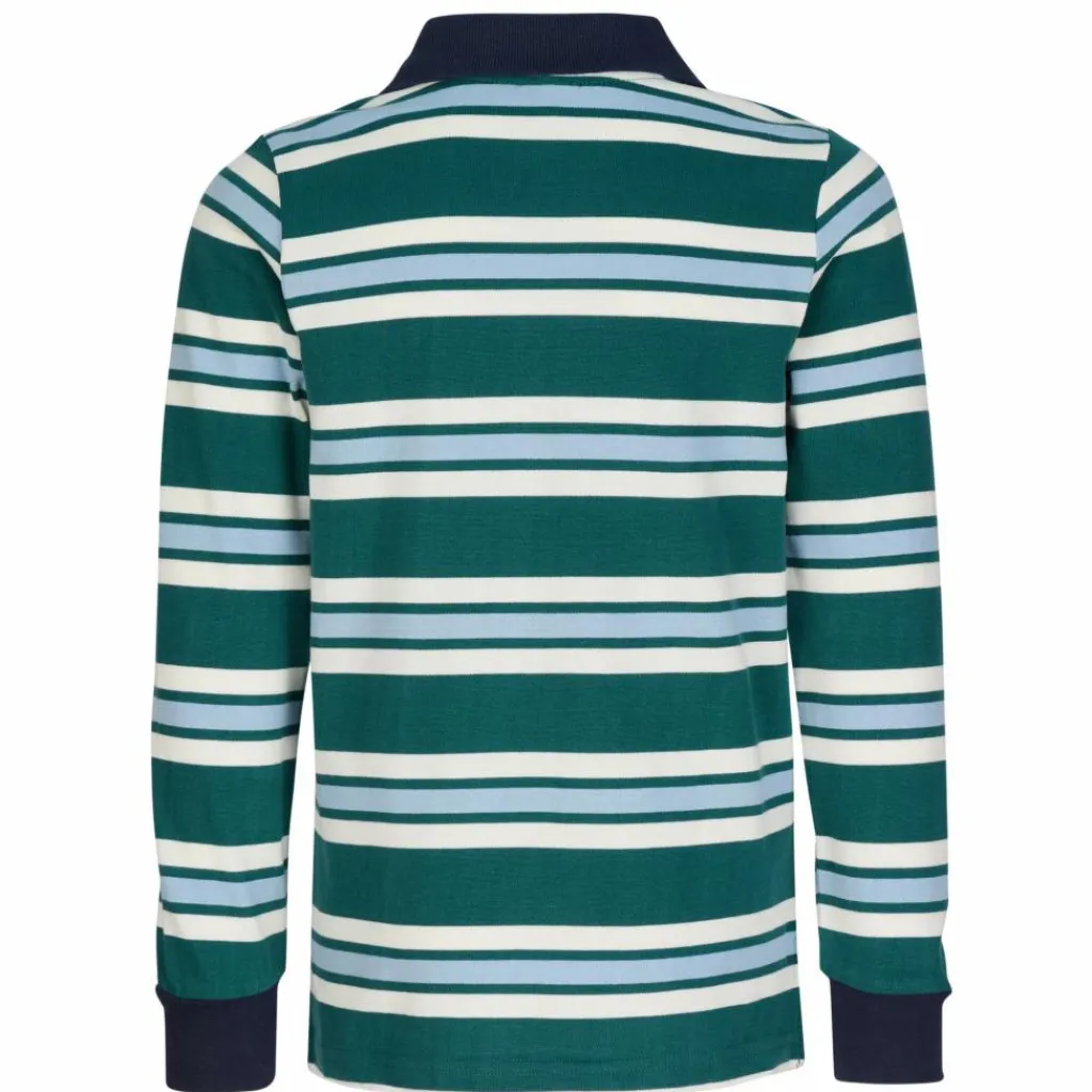 Kinder POLARN O. PYRET Kinder T-Shirts*ARON TOPS L/S STRIPED Kinder - Langarmshirt