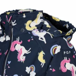 Kinder POLARN O. PYRET Kinderjacken*FOGGY JACKET SOFTSHELL AOP Kinder - Softshelljacke