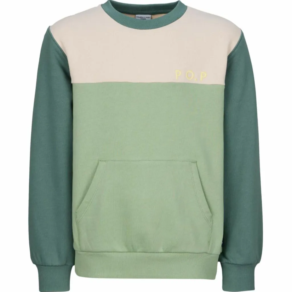 POLARN O. PYRET GLIDE SWEATERS SOLID Kinder - Sweatshirt^Kinder Kinder Fleecejacken Und Kinderpullover