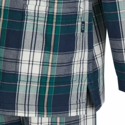 POLARN O. PYRET JAMMIES - CHECK PYJAMAS SET CHECKED Kinder - Funktionsunterwäsche^Kinder Kinder Funktionsunterwäsche