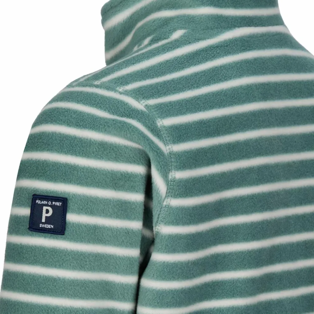 POLARN O. PYRET LAVA JACKET FLEECE STRIPE Kinder - Fleecejacke^Kinder Kinder Fleecejacken Und Kinderpullover