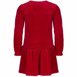 POLARN O. PYRET PENNY VELOUR DRESS SOLID Kinder - Kleid^Kinder Kinderkleider Und Kinderröcke