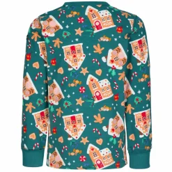 POLARN O. PYRET SLEEP - GINGERHOUSE PYJAMAS SET AOP Kinder - Funktionsunterwäsche^Kinder Kinder Funktionsunterwäsche