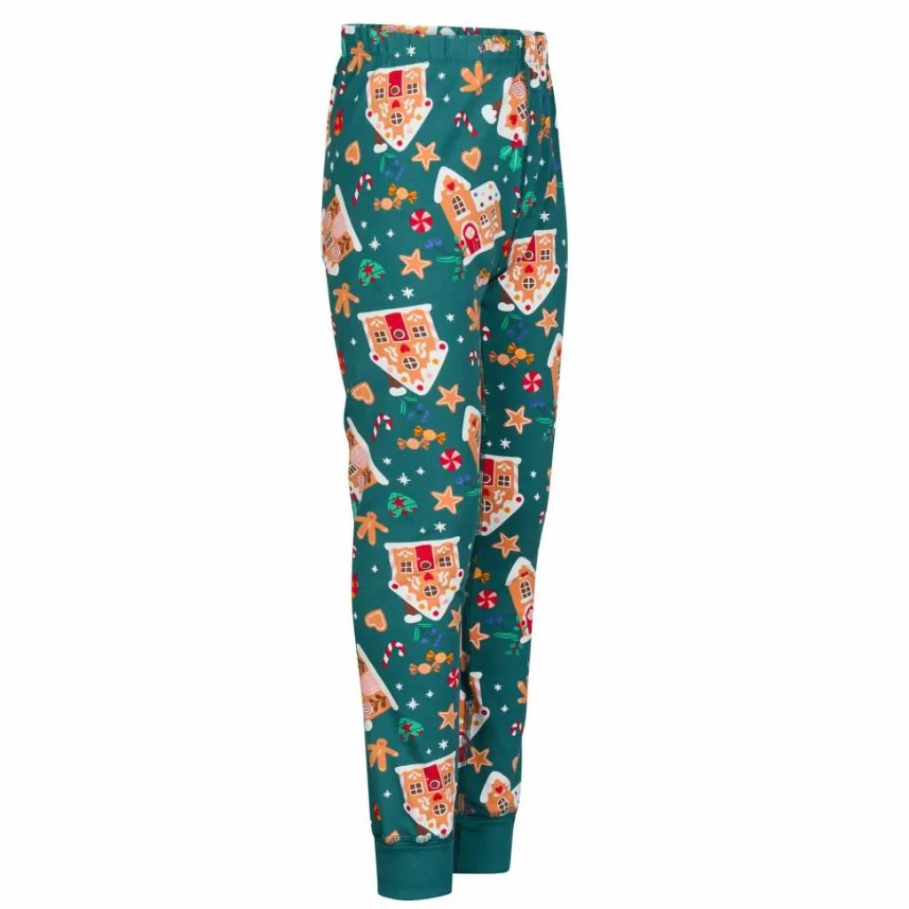 POLARN O. PYRET SLEEP - GINGERHOUSE PYJAMAS SET AOP Kinder - Funktionsunterwäsche^Kinder Kinder Funktionsunterwäsche