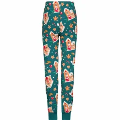 POLARN O. PYRET SLEEP - GINGERHOUSE PYJAMAS SET AOP Kinder - Funktionsunterwäsche^Kinder Kinder Funktionsunterwäsche