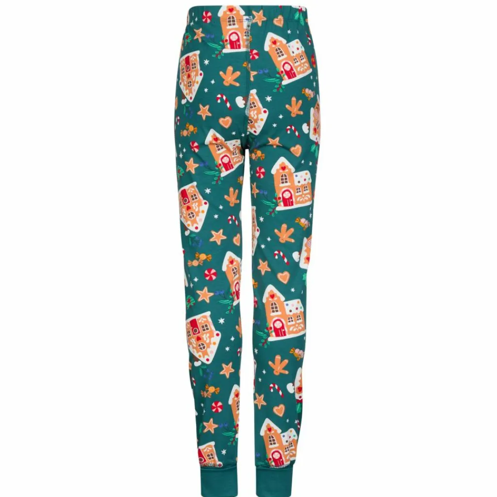 POLARN O. PYRET SLEEP - GINGERHOUSE PYJAMAS SET AOP Kinder - Funktionsunterwäsche^Kinder Kinder Funktionsunterwäsche