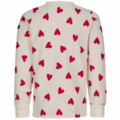 Kinder POLARN O. PYRET Kinder Funktionsunterwäsche*SLEEP - HEARTBEAT PYJAMAS SET AOP Kinder - Funktionsunterwäsche